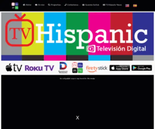 Tvhispanic.com(TV HISPANIC) Screenshot