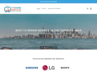 Tvhomeservice.com(Your toronto TV repair technician) Screenshot