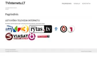 Tvinternetu.lt(Lietuviška) Screenshot