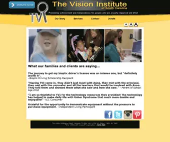 Tvisc.org(The Vision Institute of South Carolina) Screenshot