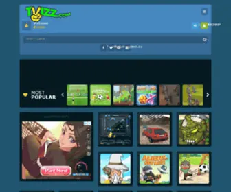 Tvizz.com(Just Games) Screenshot