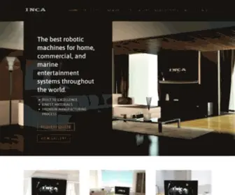 Tvlifts-Inca.com(Robotic, Motorized TV Lift, Panel System Solutions) Screenshot