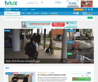 Tvlux.be(TV Lux) Screenshot