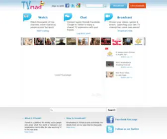 Tvmad.com(Chat with TV viewers) Screenshot