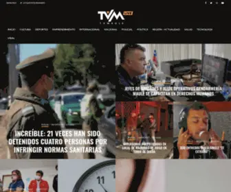 Tvmaule.cl(TvMaule Noticias) Screenshot