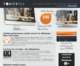 Tvmobili.com(A High Performance DLNA Media Server For Mac) Screenshot