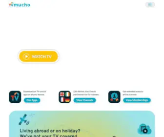 Tvmucho.com(TVMucho has ceased trading) Screenshot