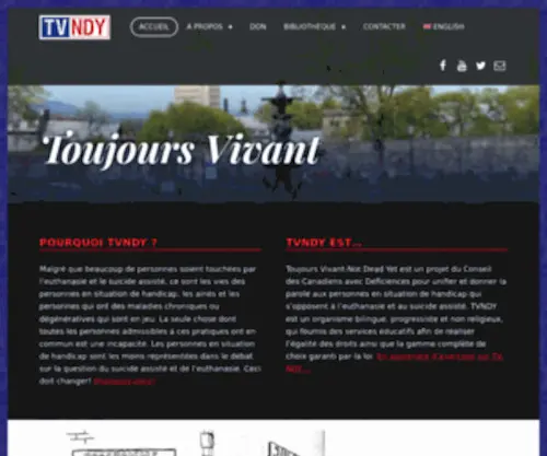 TVNDY.ca(Toujours Vivant) Screenshot