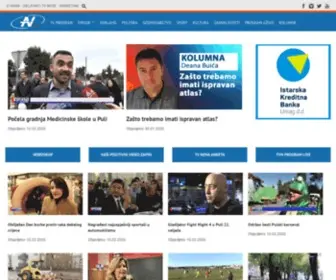 Tvnova.hr(TV Nova) Screenshot