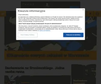 TVnwarszawa.pl(Wiadomości Warszawa) Screenshot