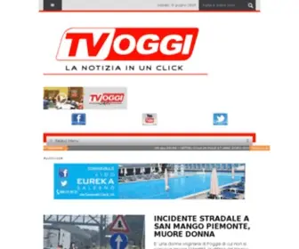 Tvoggisalerno.it(TVOGGI) Screenshot