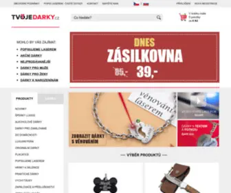 Tvojedarky.cz(Tvojedarky) Screenshot