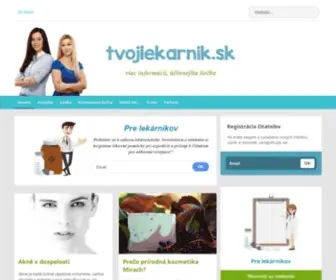 TvojLekarnik.sk(Liekové poradenstvo) Screenshot