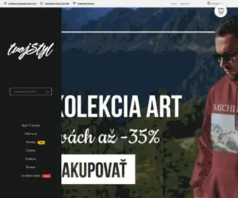 Tvojstyl.sk(Tričká podľa tvojho štýlu) Screenshot