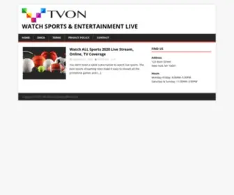 Tvon.live(Tvon live) Screenshot