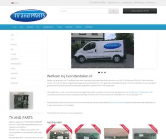 Tvonderdelen.nl(TV AND PARTS WEBSHOP) Screenshot