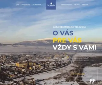Tvoravia.sk(TV ORAVIA) Screenshot