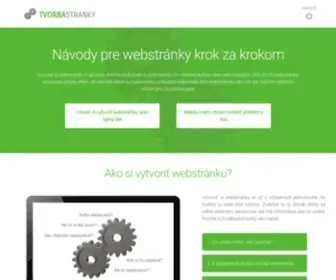Tvorbastranky.sk(Optimalizácia) Screenshot