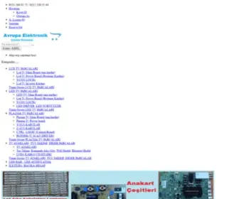 Tvparcalari.com(Tv yedek parçaları) Screenshot