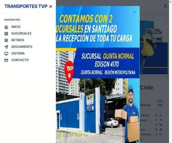 TVP.cl(Transportes TVP) Screenshot