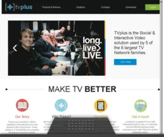 TVplus.com(Companion Television App) Screenshot