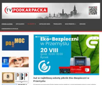 Tvpodkarpacka.pl(Twój portal internetowy w regionie) Screenshot