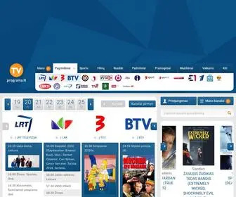 TVprograma.lt(TV Programa) Screenshot