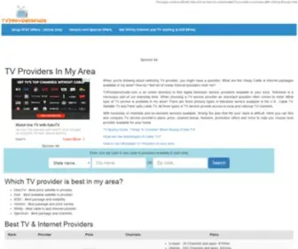 TVprovidersguide.com(Find TV Providers In My Area) Screenshot