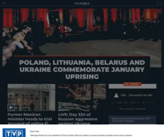 TVpworld.com(TVP World) Screenshot