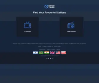 Tvradiotuner.com(TV Radio Tuner) Screenshot