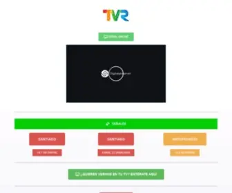 TVR.cl(En el icono de email puede contactar al área comercial o escribir a los siguientes emails) Screenshot