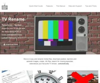 Tvrename.com(Television) Screenshot