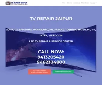 Tvrepairjaipur.com(LED TV Repair in Jaipur) Screenshot