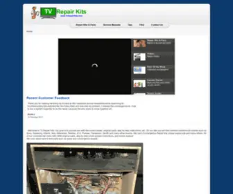 Tvrepairkits.com(TV Repair Kits) Screenshot