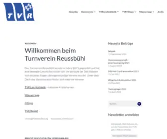 Tvreussbuehl.ch(TVR) Screenshot