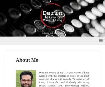TVScriptconsulting.com(Derin Literary Consulting) Screenshot