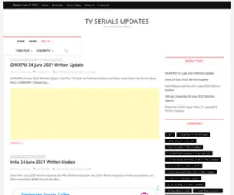 Tvserialsupdates.com(TV SERIALS UPDATES) Screenshot