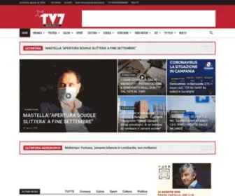 Tvsette.net(Tv7 Benevento) Screenshot