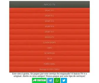 Tvsinacio.com(Inácio TV) Screenshot