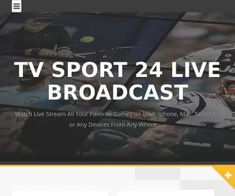 TVsport24.live(TV SPORT 24 LIVE BROADCAST) Screenshot