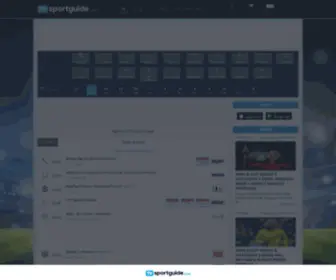 TVsportguide.com(Your guide to live sport on TV and Stream today in UK) Screenshot