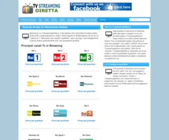 TVStreamingdiretta.it(TV Streaming Diretta) Screenshot