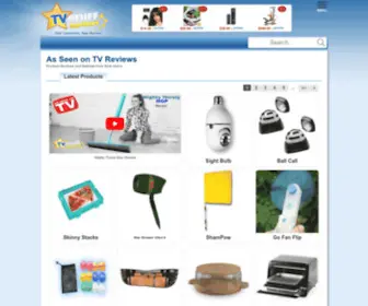 TVstuffreviews.com(As Seen on TV Reviews) Screenshot