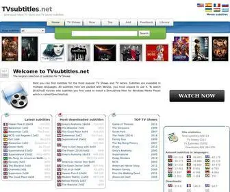 Tvsubtitles.net(Tvsubtitles) Screenshot