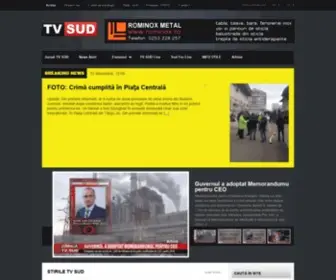 Tvsud.ro(TV SUD) Screenshot