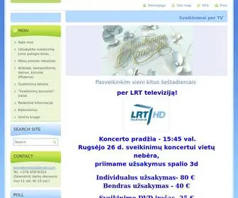 TVsveikinimai.lt(Pasveikint artim) Screenshot