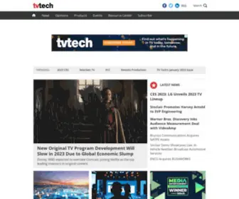 Tvtechnology.com(TV Tech) Screenshot