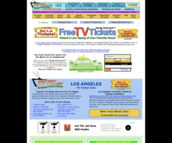 Tvtix.com(Audience Associates) Screenshot