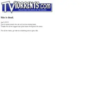 Tvtorrents.com(Tvtorrents) Screenshot