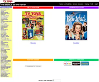 Tvtoys.com(The World of TV Toys) Screenshot